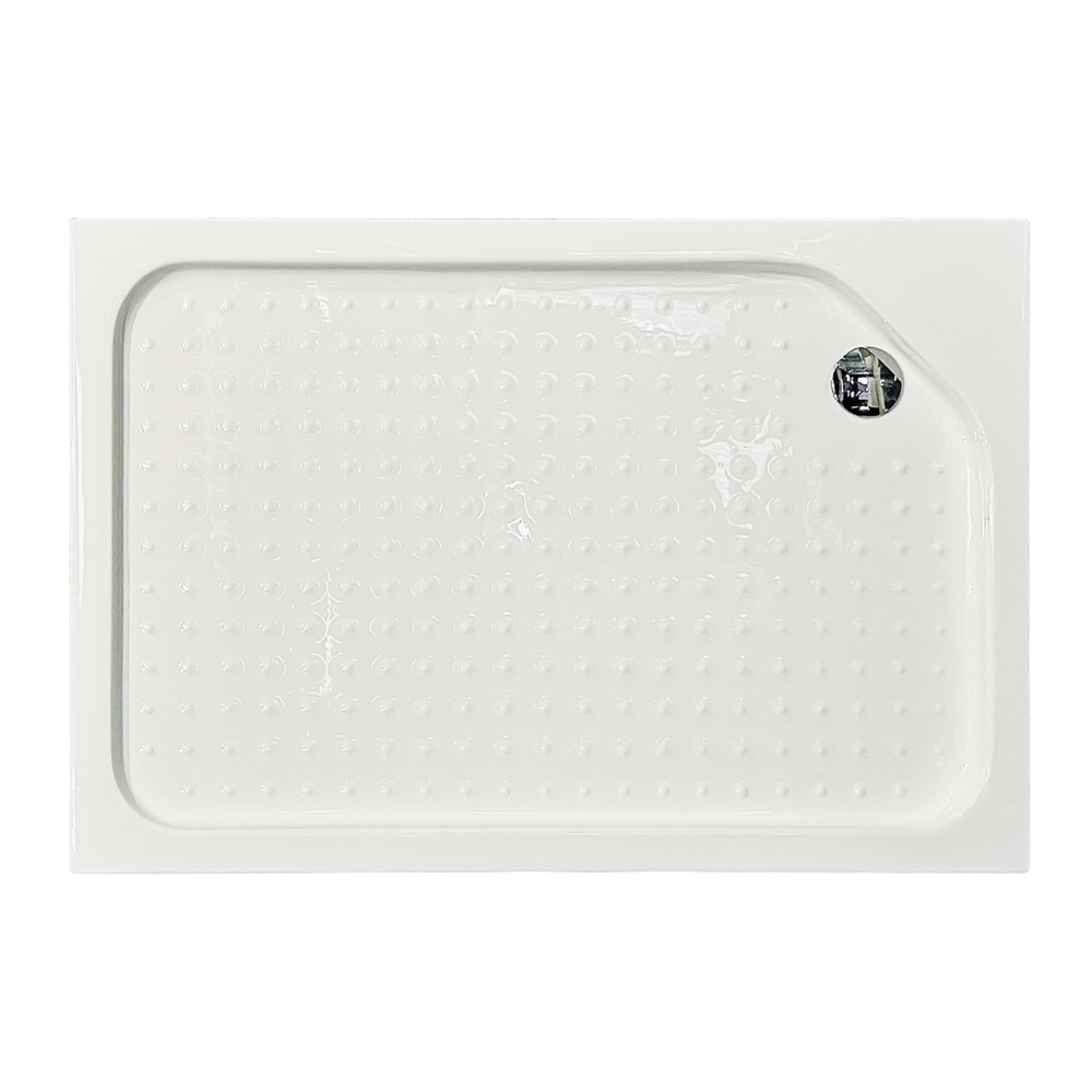 Душевой уголок Royal Bath HP 120х80 R профиль черный стекло матовое RB8120HP-C-BL-R - 2