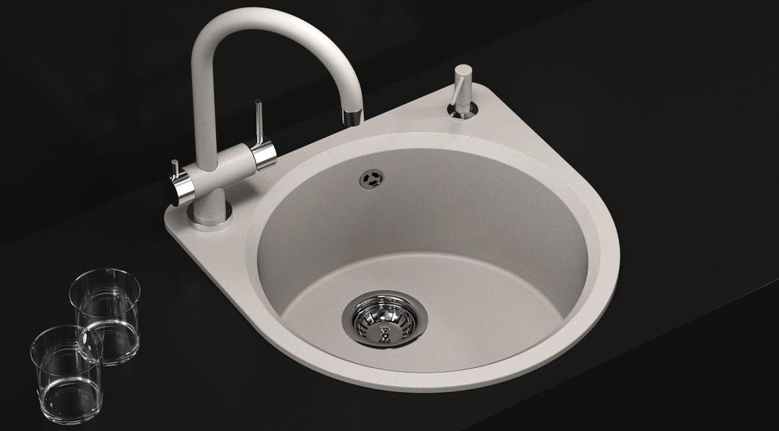 Мойка кухонная Omoikiri Akegata 51 пастила 4993754 - 3