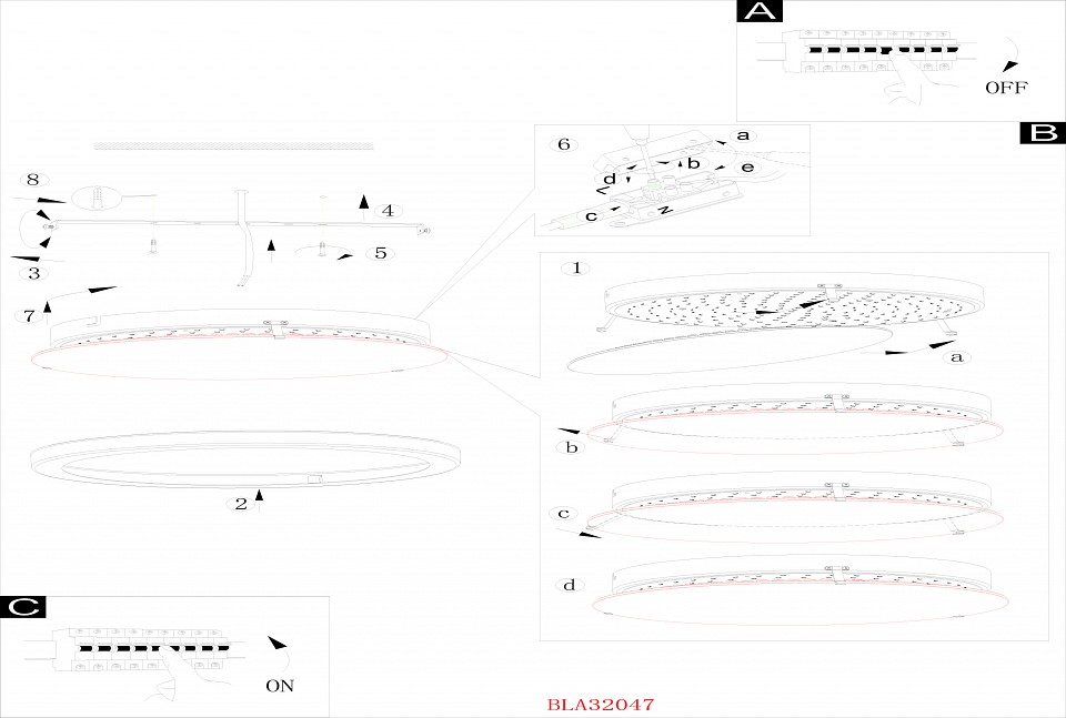 Накладной светильник Eglo ПРОМО Arezzo 2 32047 - 1