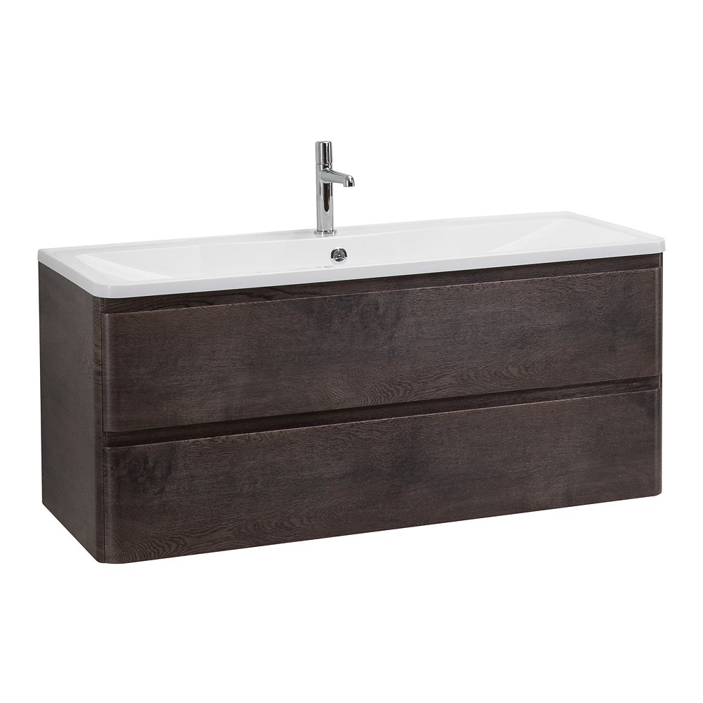 Тумба с раковиной BelBagno Albano 120 темное дерево - 2