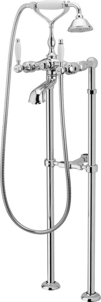 Смеситель Webert Dorian DO720801015 напольный, хром - 0