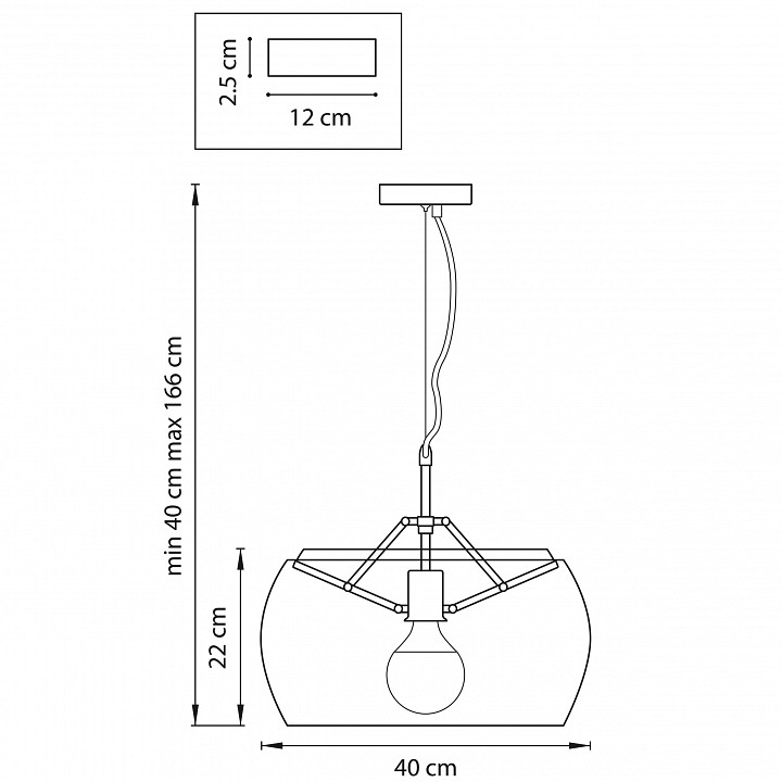 Подвесной светильник Lightstar Acquario 752010 - 2