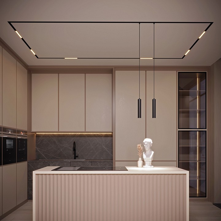 Трековый светодиодный светильник для магнитного шинопровода Arlight Mag-Orient-Flat-L235-8W Day4000 033608 - 3