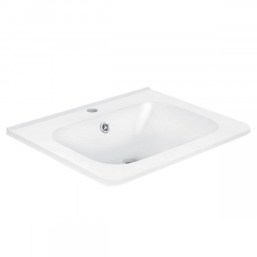 Мебельная раковина Vincea 60 белая VCB-2VP600W - 0