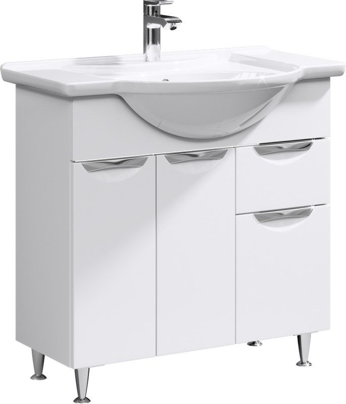 Тумба под раковину Aqwella ЭкоЛайн 80 Eco-L.01.08 ECOL0108 - 0