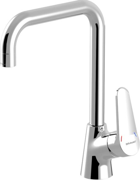 Смеситель Bravat Eco F7111147C-1 для кухонной мойки - 0
