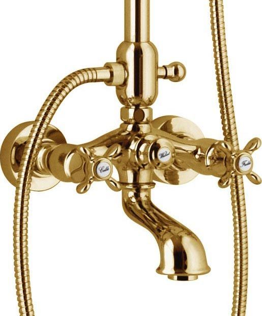 Душевая стойка Webert Ottocento OT721208010 золото - 3