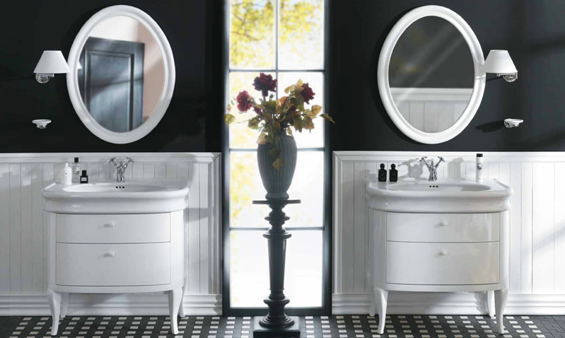 Тумба с раковиной Simas Lante LAM90 белый глянцевый - 2