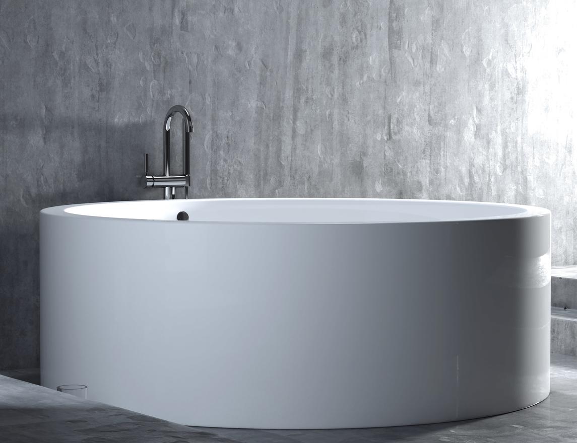 Ванна из искусственного камня Salini Isola 200x200 101111G S-Sense, глянцевый - 4