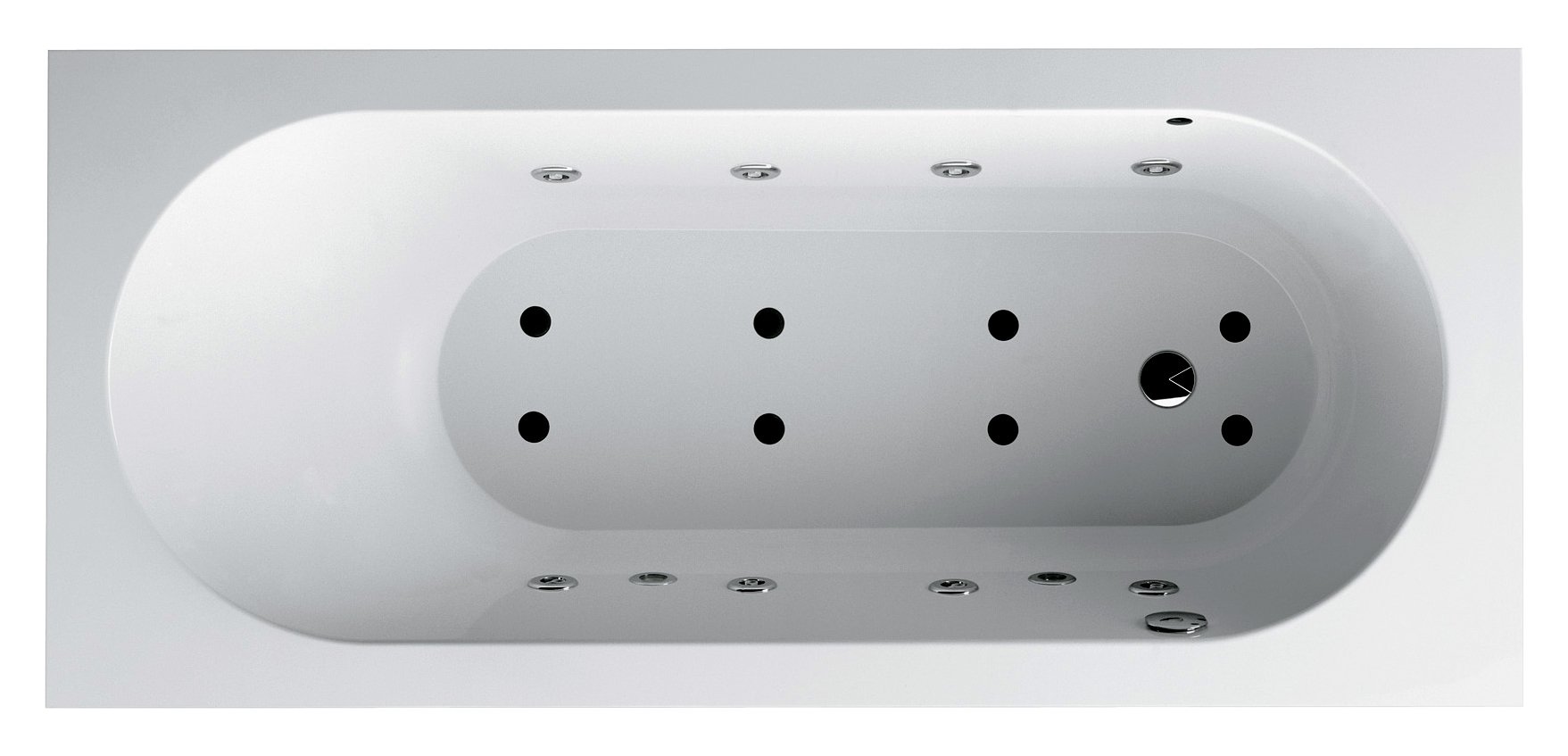 Акриловая ванна Villeroy & Boch Oberon UBQ177OBE2V-01 alpin - 2