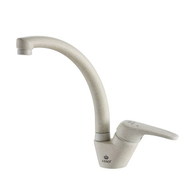 Смеситель Kaiser County 55244-1 для кухонной мойки, бежевый песок - 0