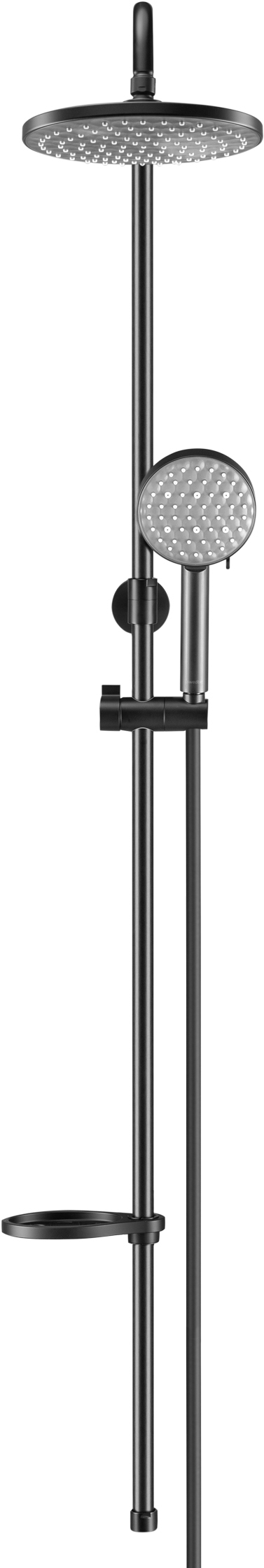 Душевая стойка Swedbe Hermes черный матовый  5104B - 1