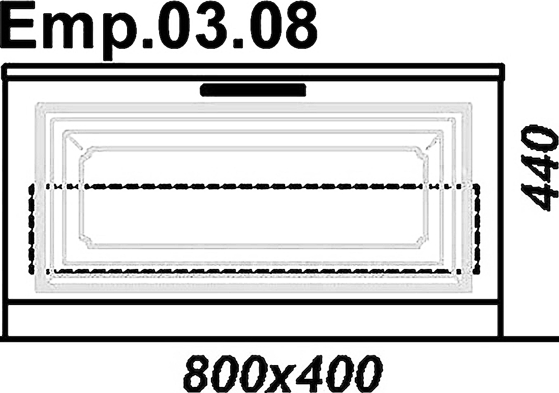 Тумба Aqwella 5 stars Империя Н8 белый глянец Emp.03.08/W - 5