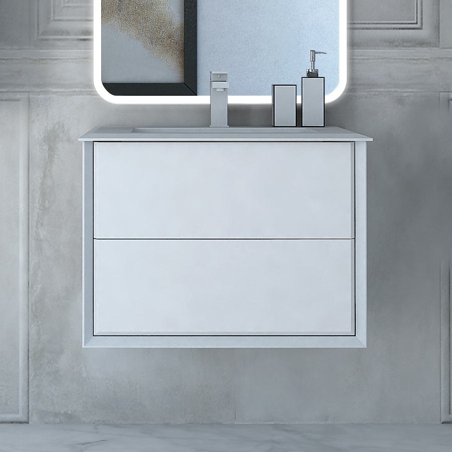 Тумба для комплекта Cezares Bellagio 70 bianco opaco 54714 - 0