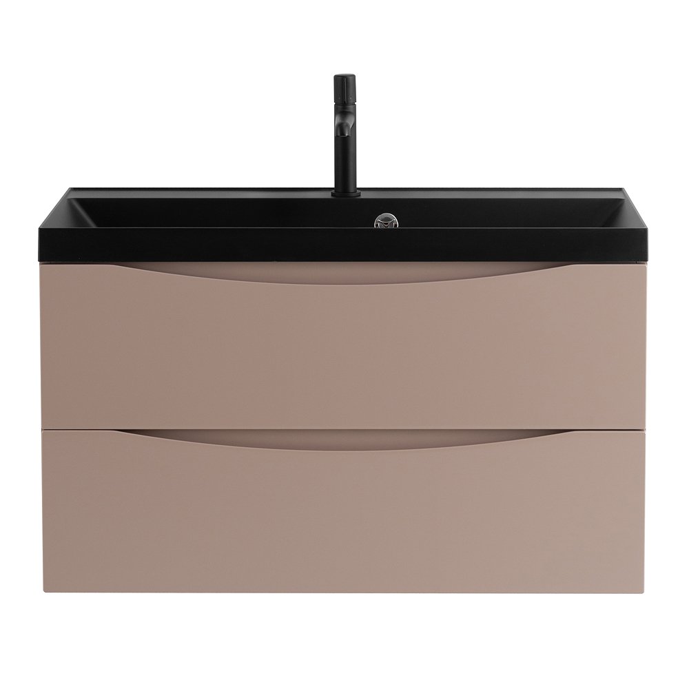 Тумба с раковиной BelBagno Marino 90 бежевый матовый - 1