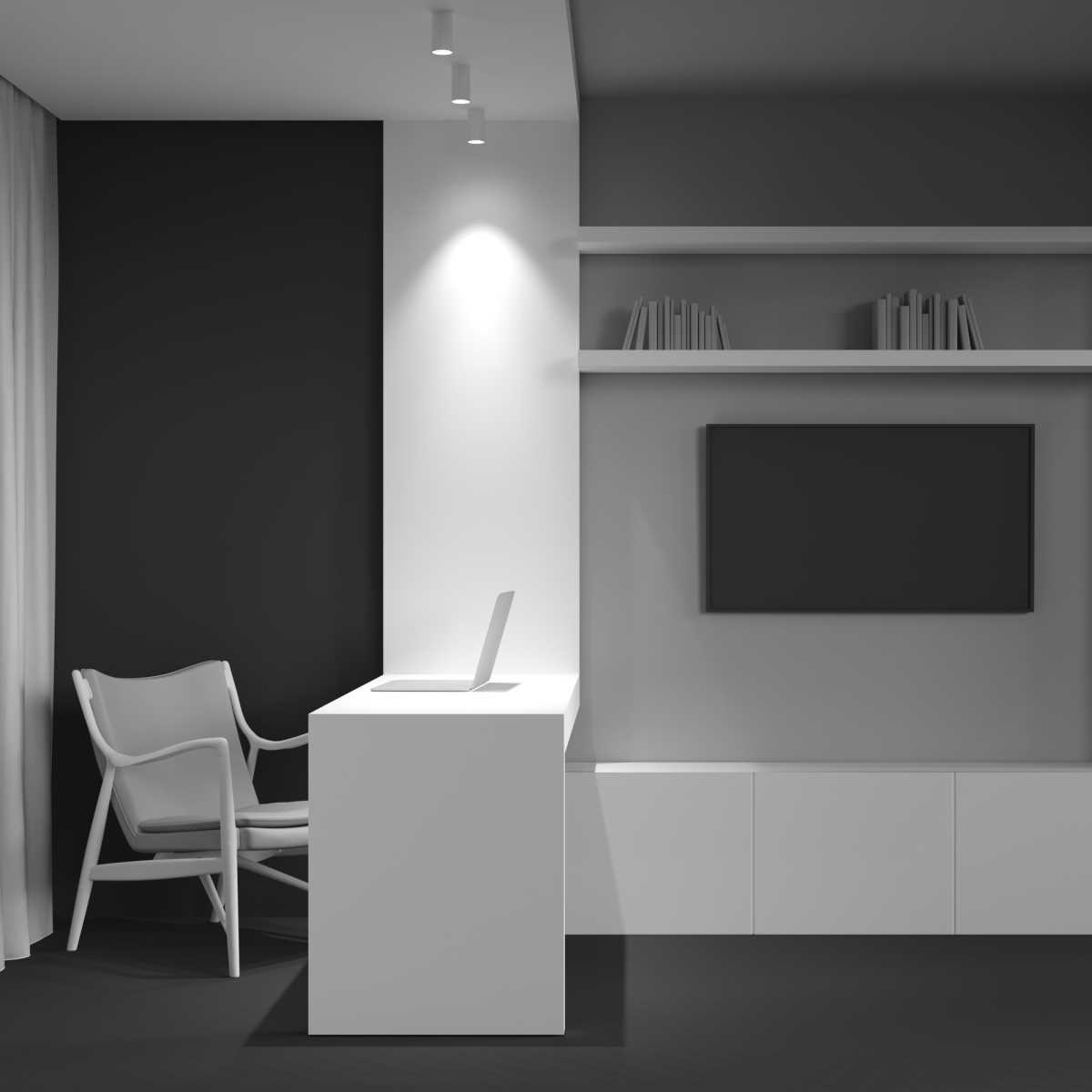 Потолочный светильник Maytoni Focus S C052CL-01W - 2