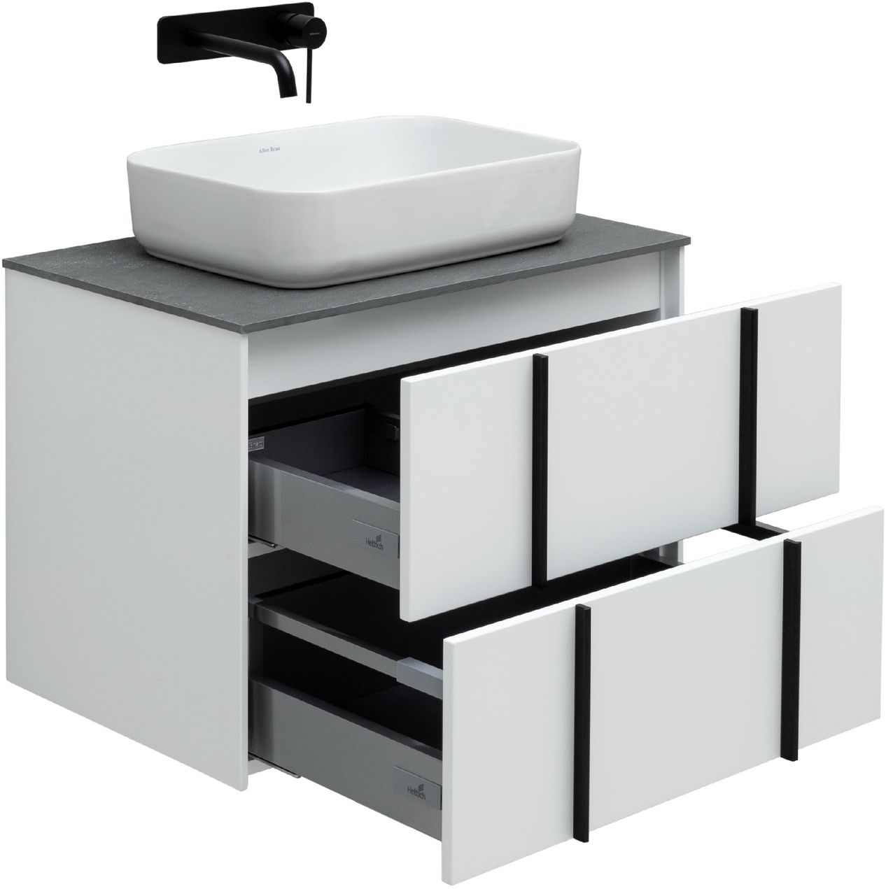 Тумба под раковину Allen Brau Reality 70 белый матовый 1.32004.WM - 4