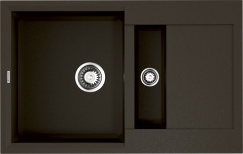 Мойка кухонная Omoikiri Sakaime 78-2-DC темный шоколад 4993198 - 0