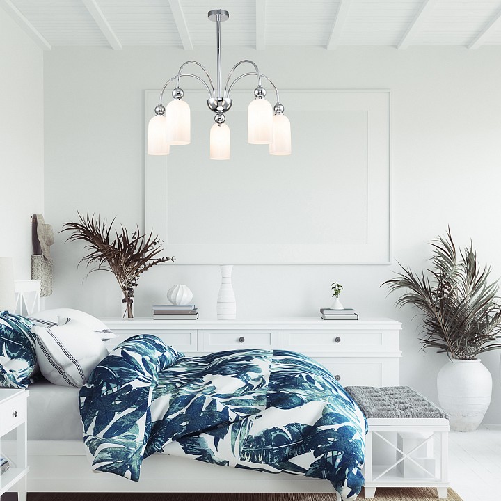 Люстра на штанге Escada Ode 686/5PL Chrome - 1