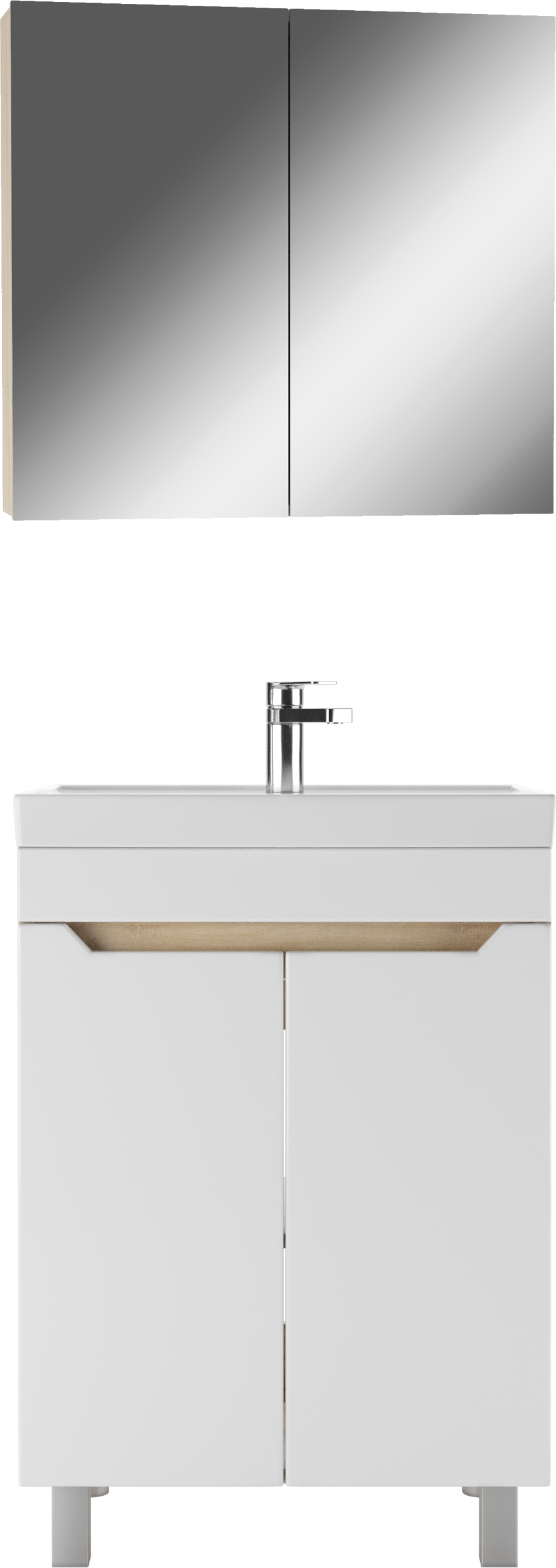 Мебель для ванной DIWO Архангельск 60 дуб сонома 569781 - 0