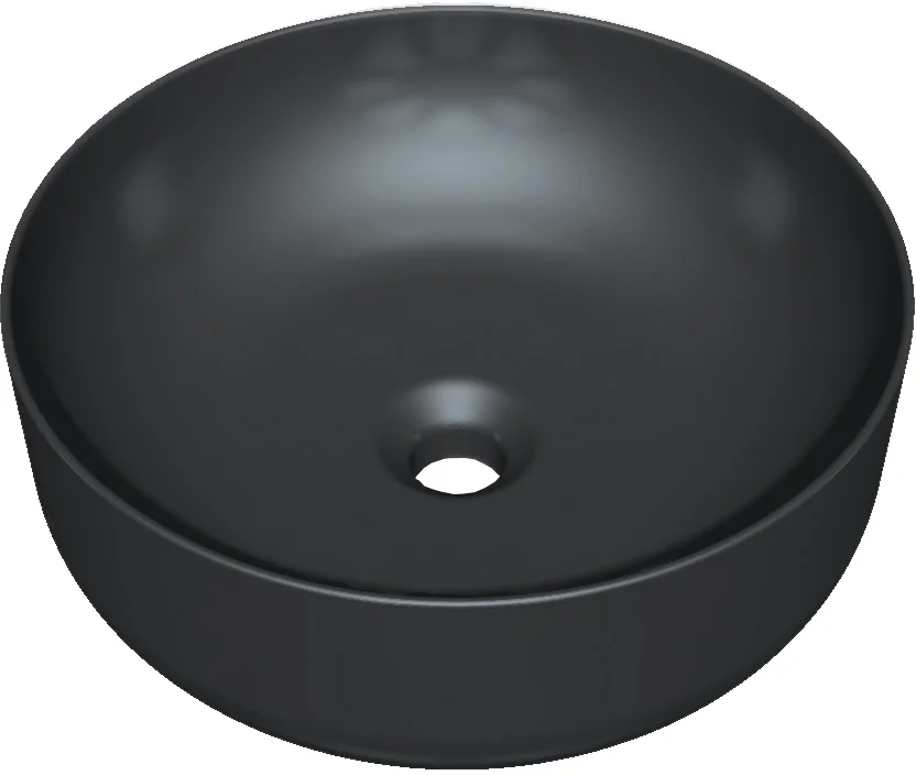 Раковина накладная Kerasan Nolita 40 черный матовый  534431 - 0
