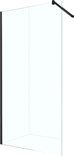 Душевая перегородка Berges Wasserhaus Sky Black 80x200, профиль черный 064008 - 3