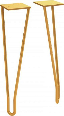 Ножки для мебели Jacob Delafon Odeon Rive Gauche золото EB2569-GLD - 0