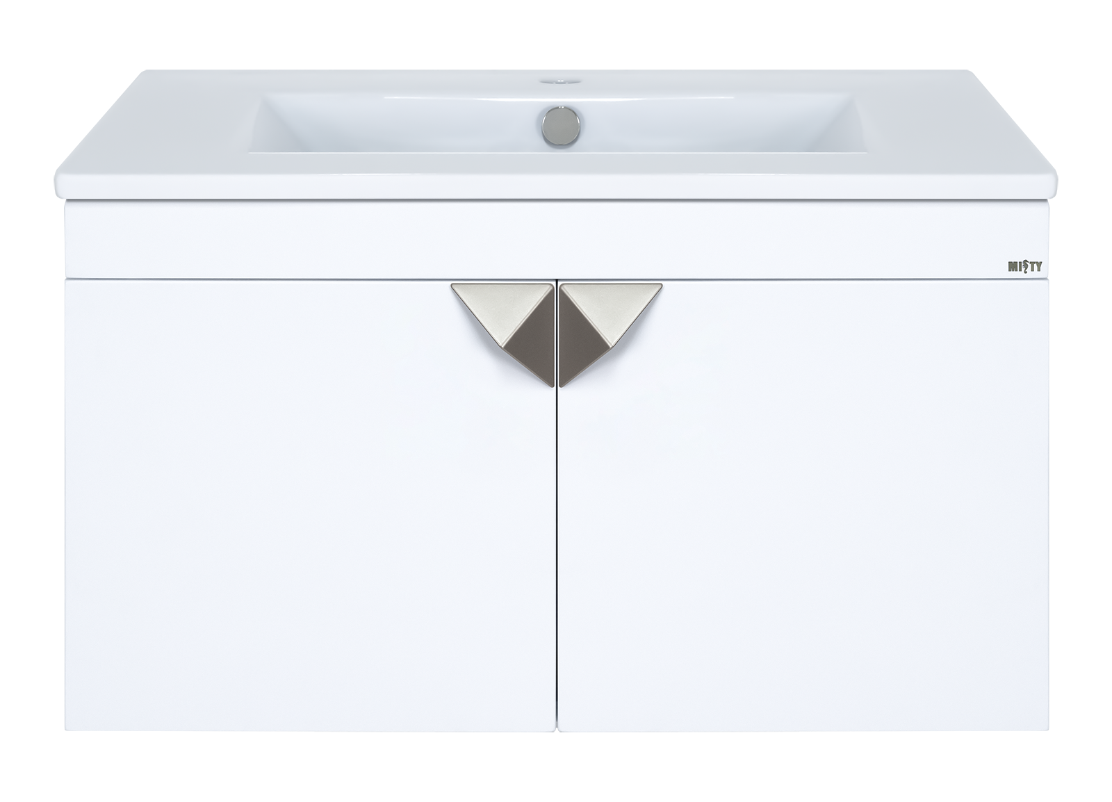 Тумба под раковину Misty Сахара 75 белый Пр-Сах06075-0011По - 0