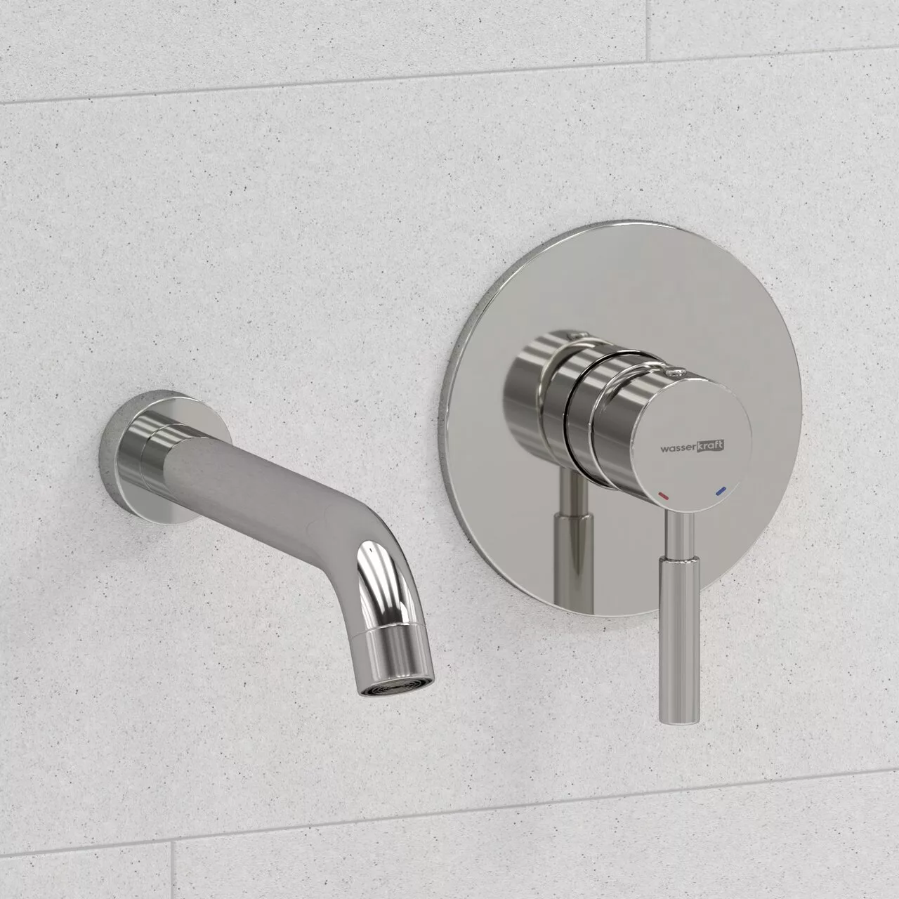 Смеситель для раковины WasserKraft Main хром A41513 - 1