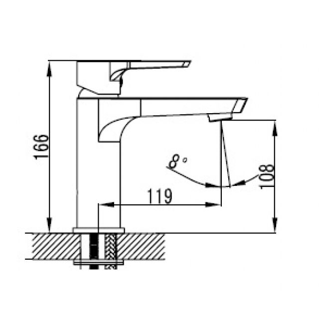 Смеситель Kaiser Atrio 60111 для раковины - 1