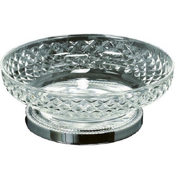 Мыльница настольная Boheme Murano crystal хром глянцевый 10204 - 0