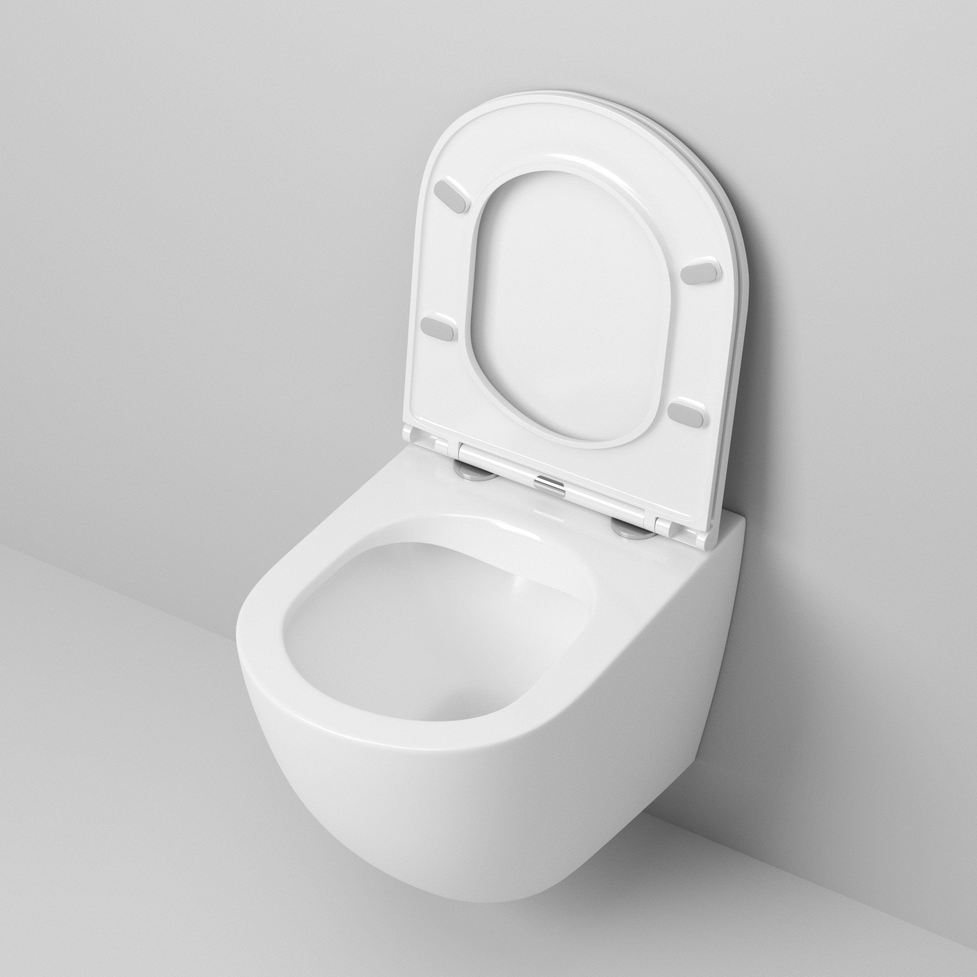 Унитаз подвесной Grossman GR-4455S безободковый - 3