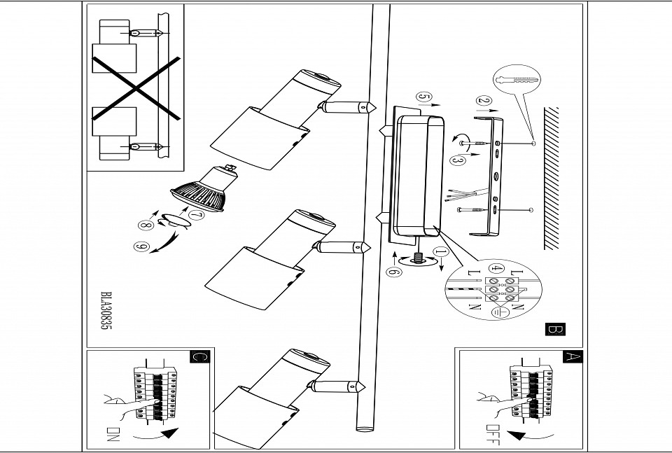 Спот Eglo Davida 1 30835 - 2