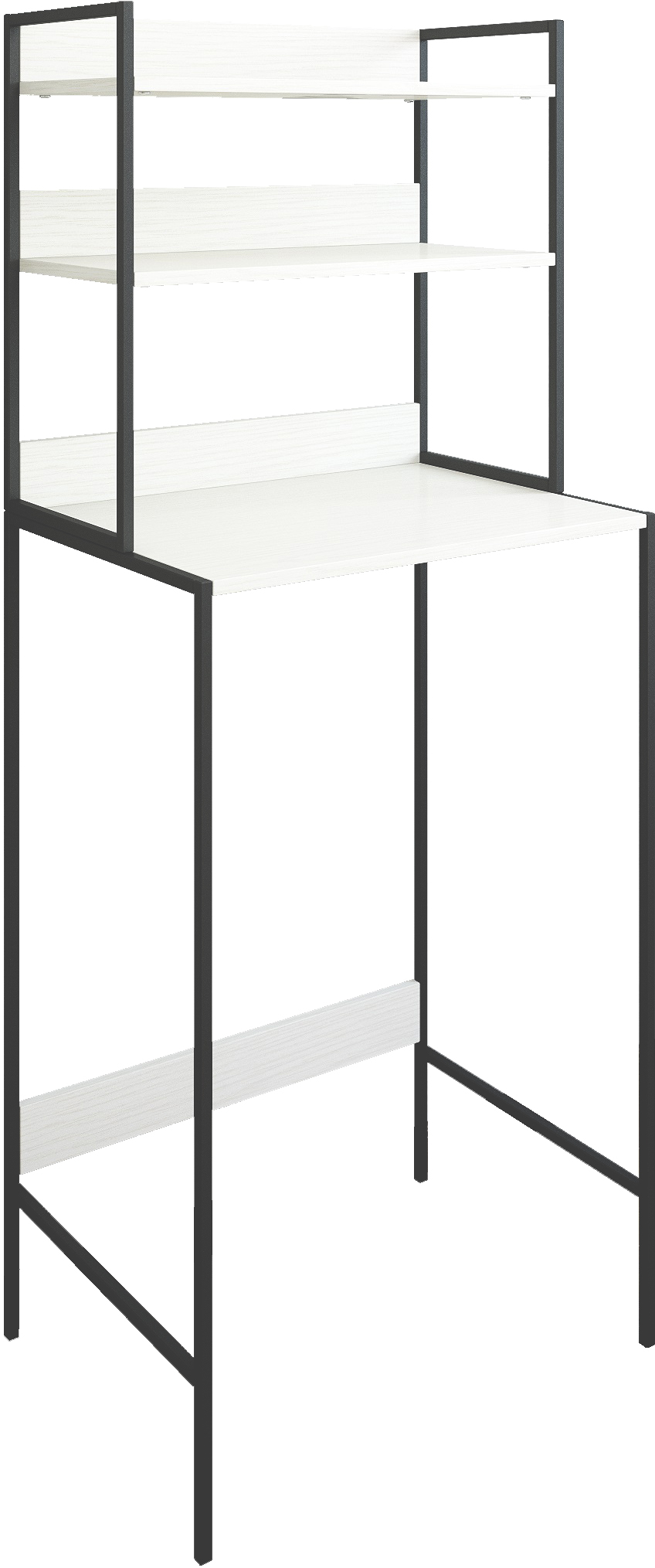 Шкаф Sanflor 82613188 черный муар, для стиральной машины - 0