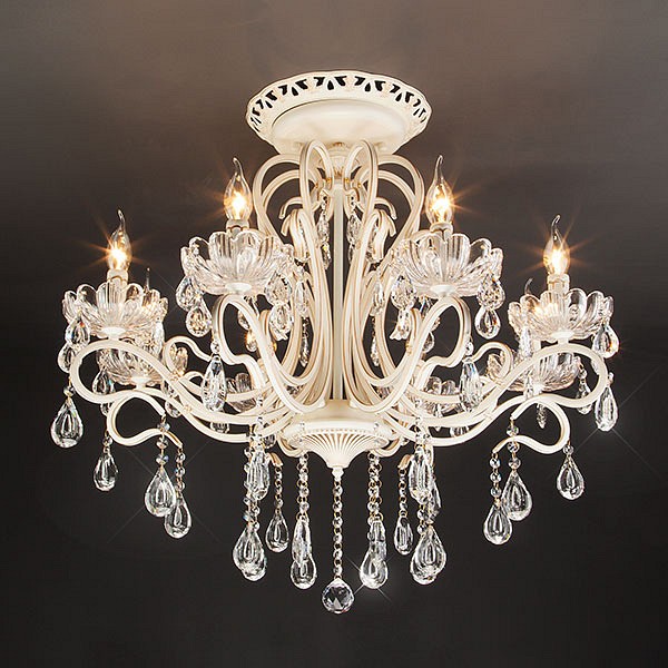 Потолочная люстра Eurosvet Etna 12205/8 белый Strotskis - 3