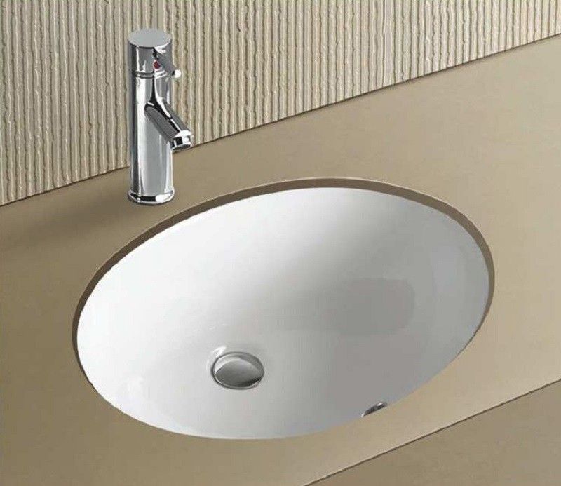 Раковина встраиваемая CeramaLux N 56 см белый  561 - 14