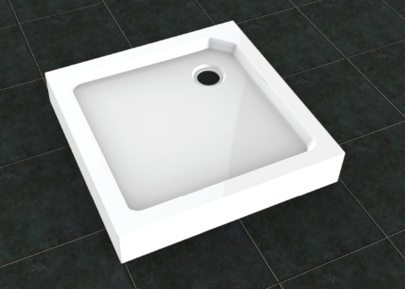 Поддон для душа Cezares Tray SMC A 90x90 см TRAY-SMC-A-90-550-150-W - 1