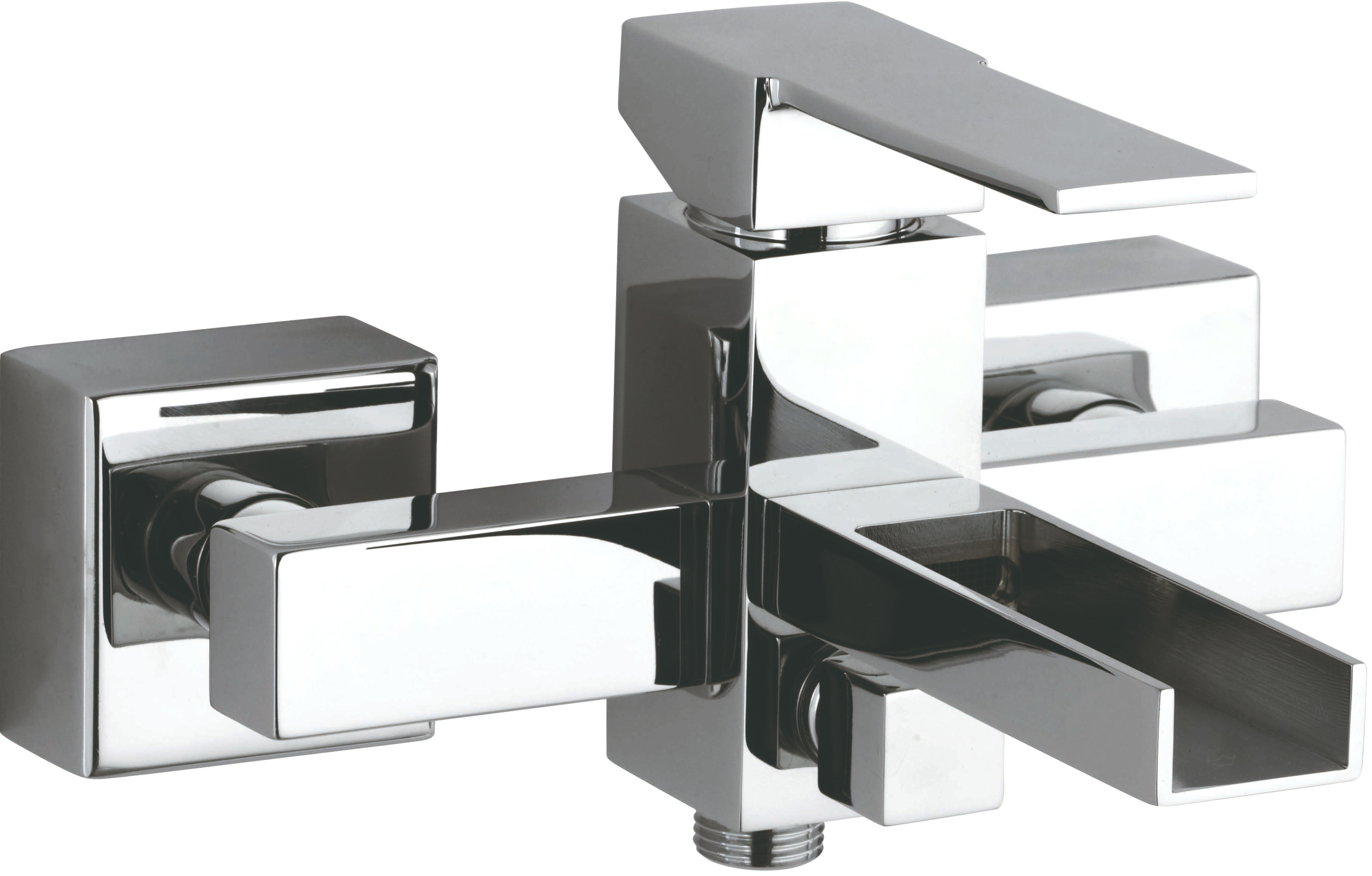 Смеситель для ванны с душем Remer Qubika Cascata QC05 - 0