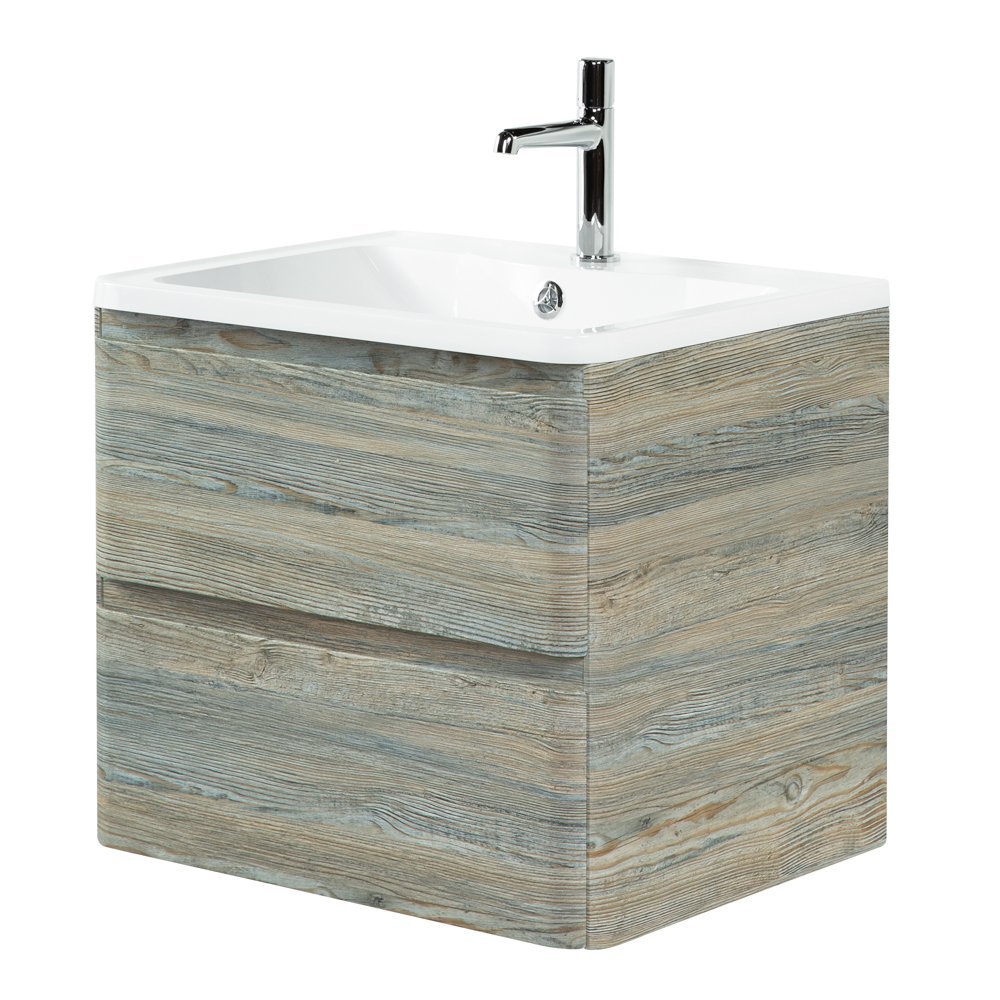 Тумба с раковиной BelBagno Albano 60 светлое дерево - 1