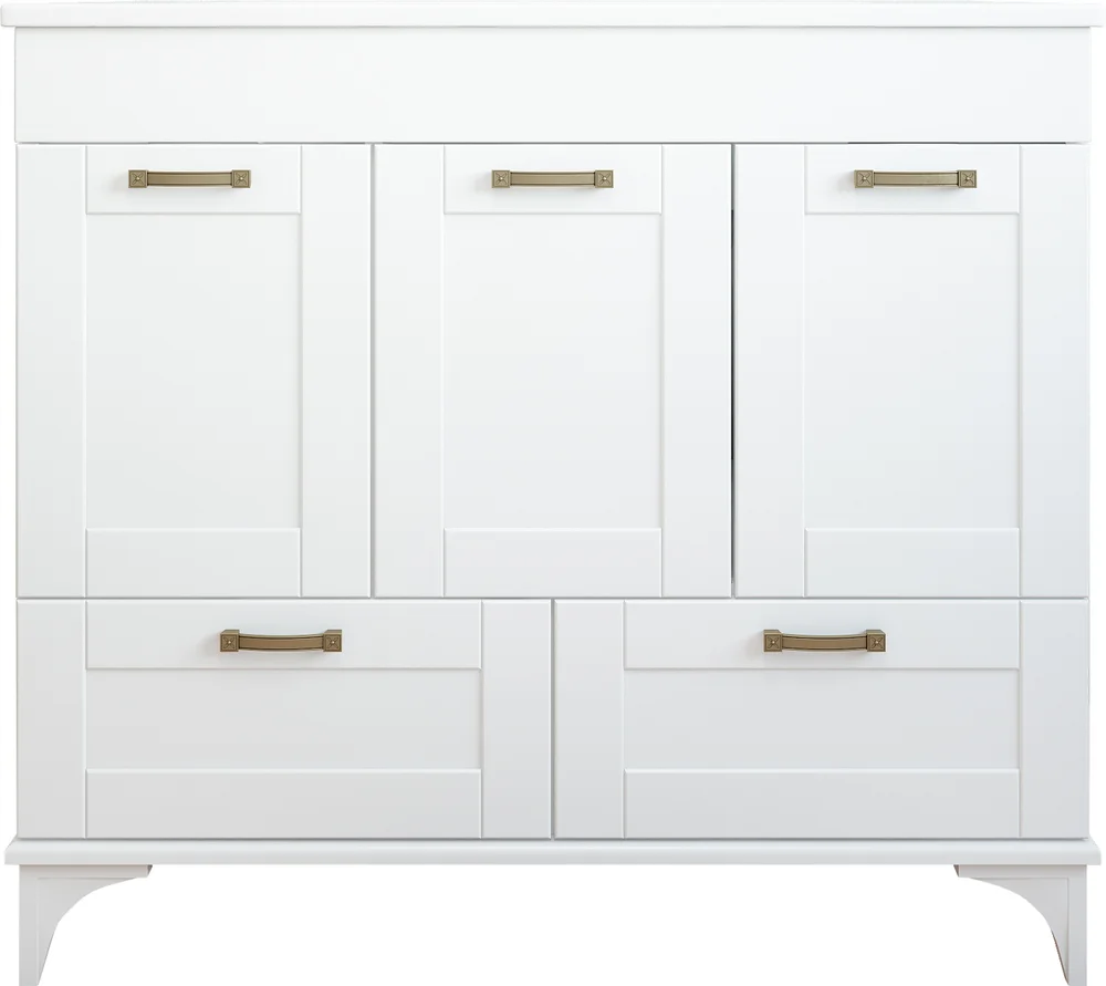 Тумба с раковиной Sanflor Ванесса 95 белый  С15328 - 0