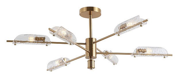 Люстра на штанге Freya Baret FR5420CL-06BS - 0