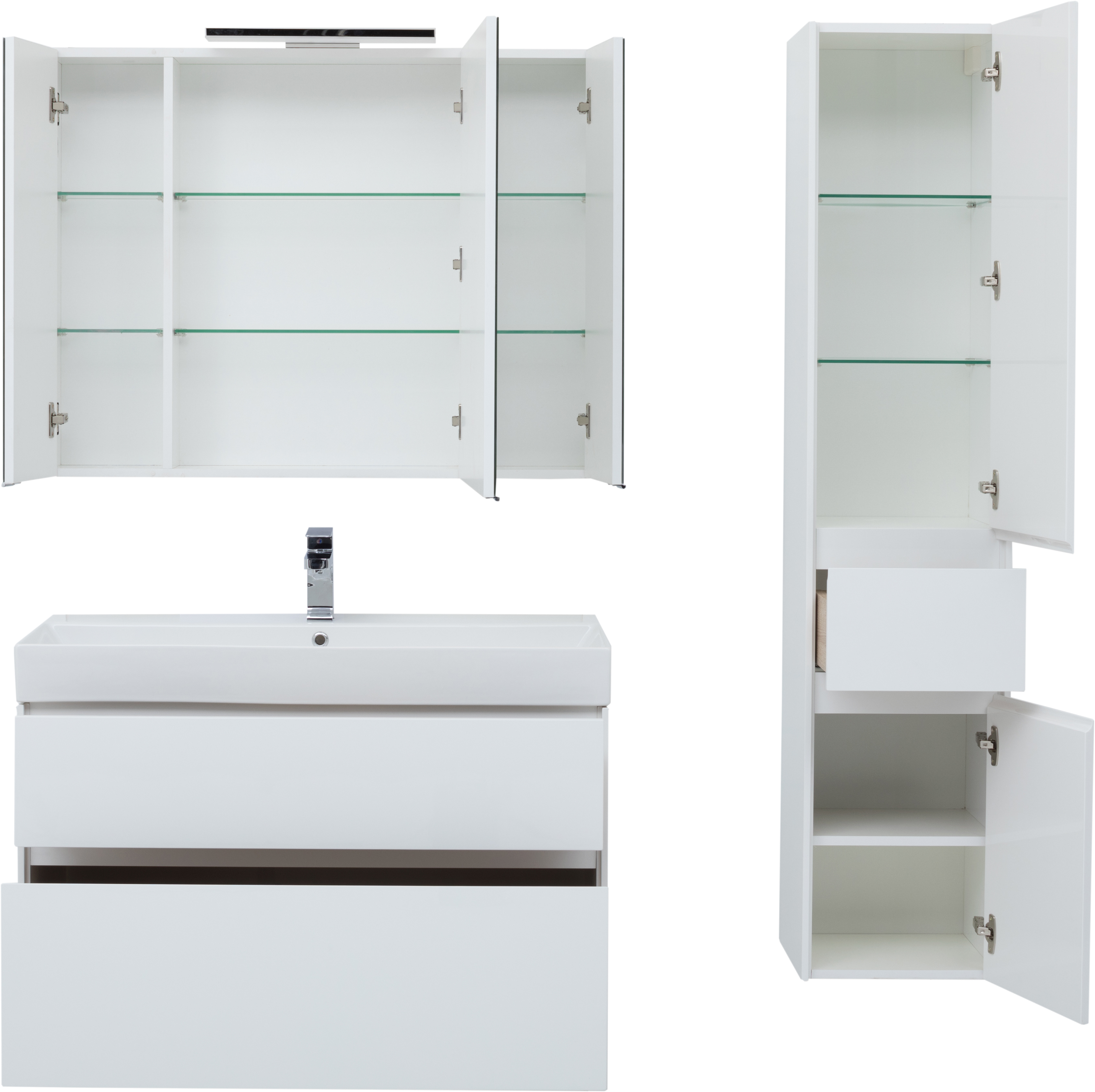 Мебель для ванной Aquanet Бруклин 100 - 6