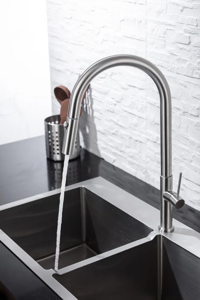 Смеситель для кухни Allen Brau Sprungfeder сталь матовый 5.60002-SS - 2