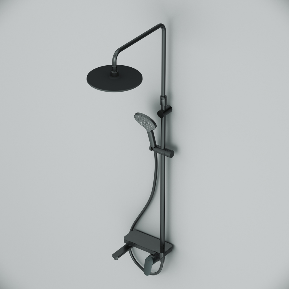 Душевая стойка AM.PM Like F0780722 черная - 4