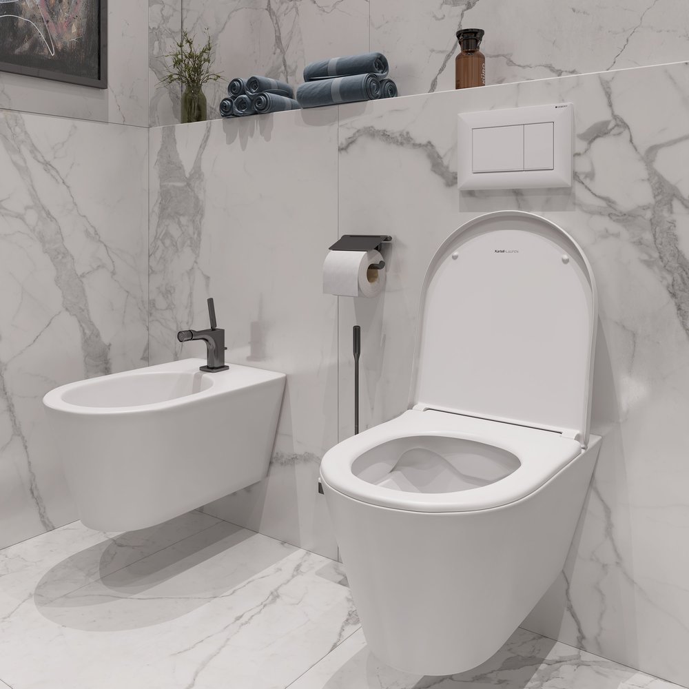 Кнопка смыва Geberit Sigma 30 белая, матовый лак 115.883.01.1 - 1