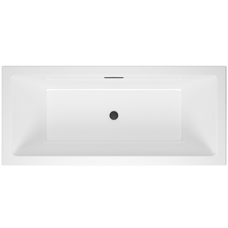 Акриловая ванна Excellent Heaven Slim 180х80 белая WAEX.HEV18WHS - 0