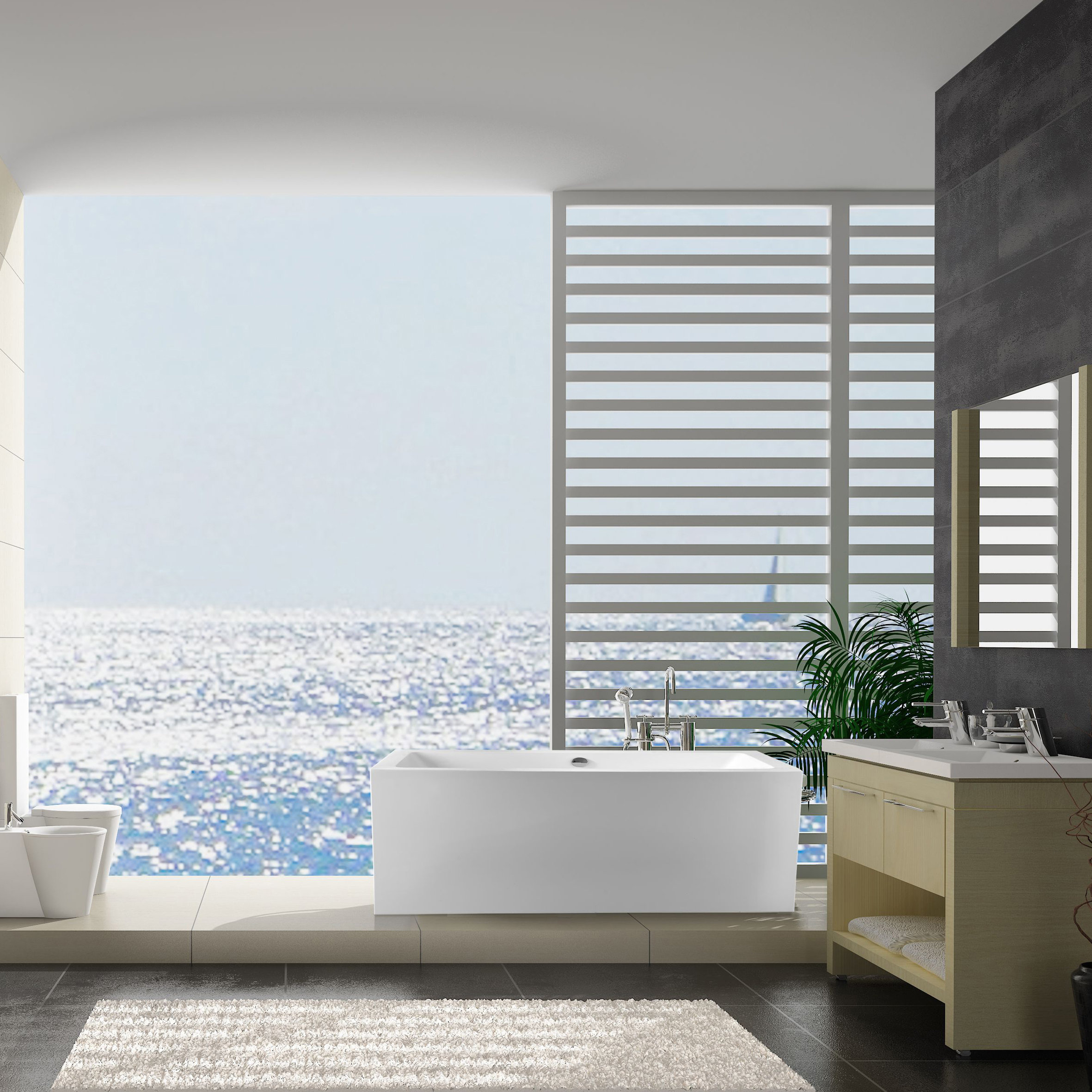 Акриловая ванна Swedbe Vita 8824 - 2