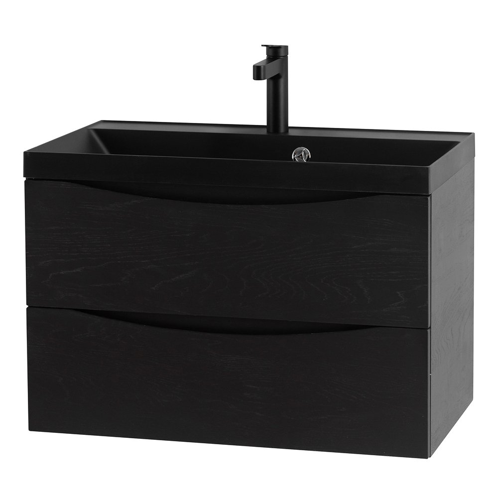 Комплект мебели Belbagno Marino 80 темное дерево - 6