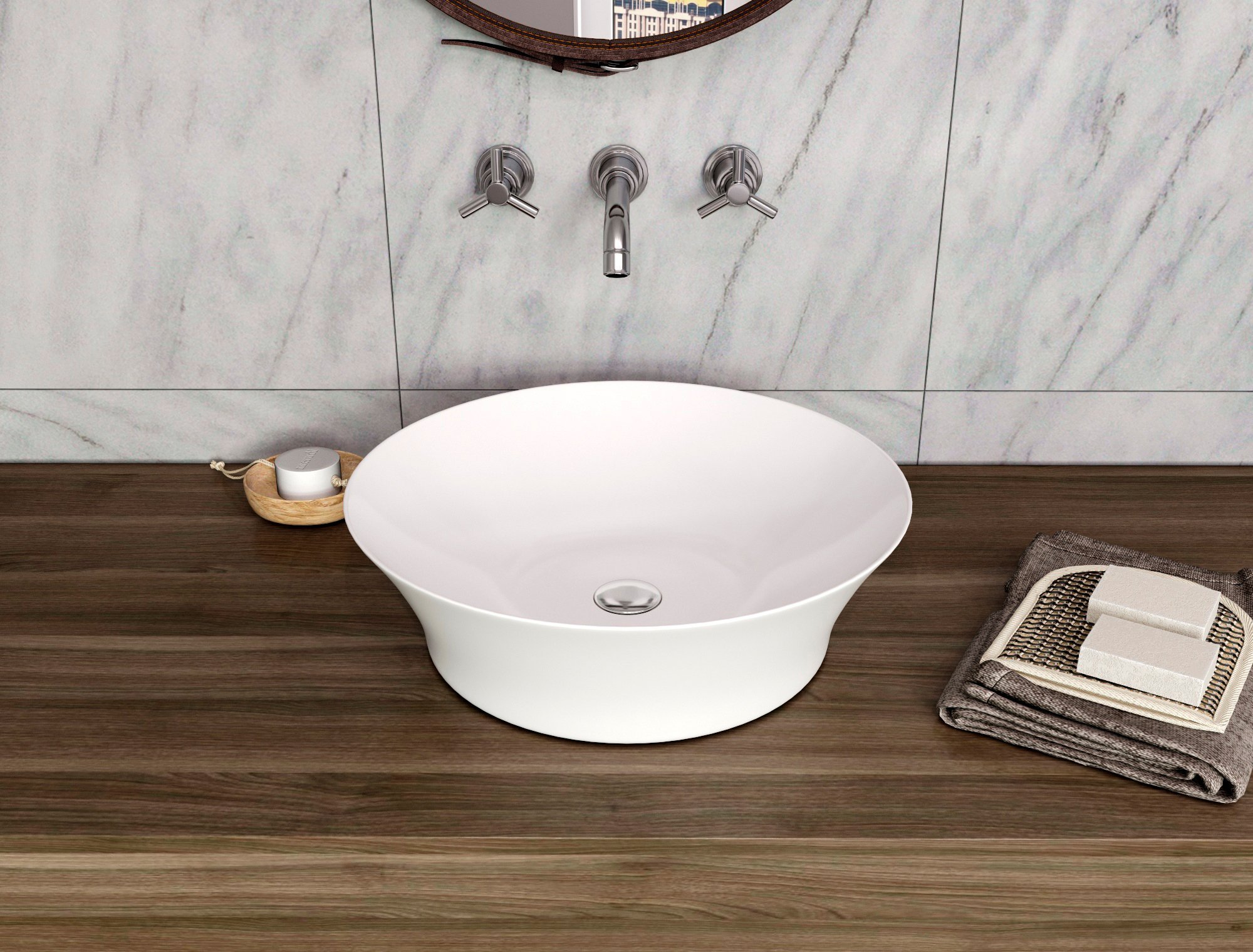 Раковина Allen Brau Liberty 42, белая 4.32002.20 - 2