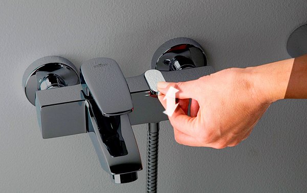 Смеситель для ванны Webert Kimono хром  KI850102015 - 1